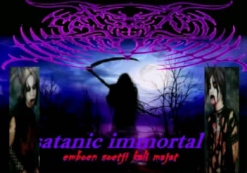 SATANIC IMMORTAL batu malang javanese majestic black metal