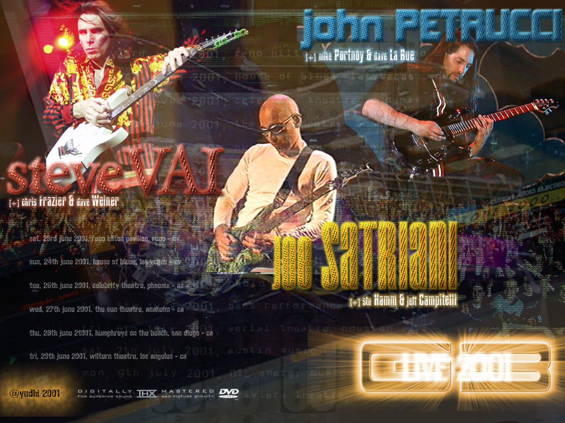 Joe Satriani Steve Vai John Petrucci